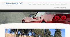 Desktop Screenshot of 3riverscorvetteclub.net