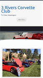 Mobile Screenshot of 3riverscorvetteclub.net